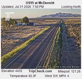 US95 at Nevada NB